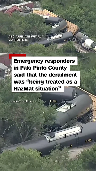 Train Carrying Hazardous Material Derails