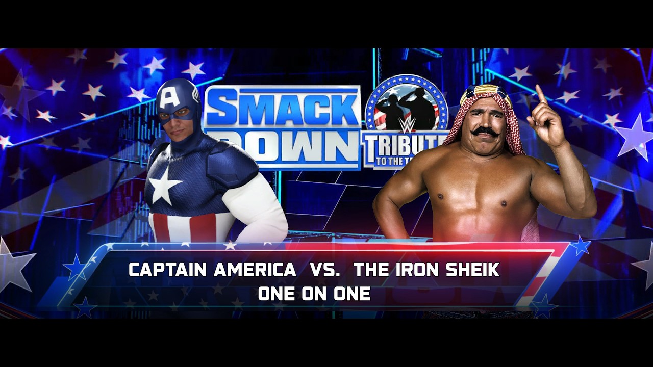 Captain America vs The Iron Sheik   Smackdown from Providensce, Rhode Island