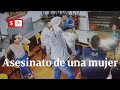Video muestra el enfrentamiento previo al asesinato de una mujer en Floridablanca | Videos Semana