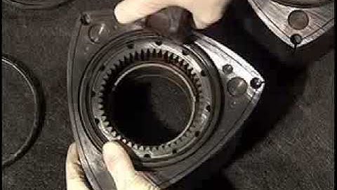 Rotary Engine Oil Control Ring Installation
