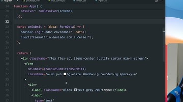 Zod é o SEGREDO para Validar Formulários em React de Forma EFICAZ