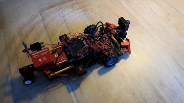 fischertechnik TXT controller: Discovery ep. 215 - RoboPro, Python, speed, distances, some 16x speed