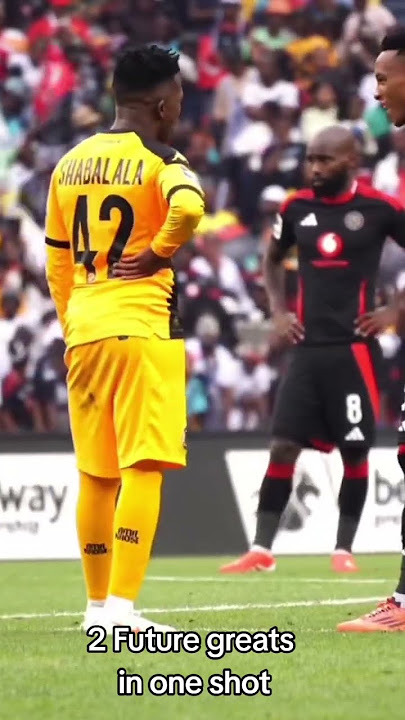Relebohile Mofokeng and Mduduzi Shabalala two future greats in one pic