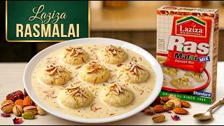 Laziza Rasmalai Recipe | Soft & Creamy Rasmalai in Just Minutes! 😍 screenshot 4