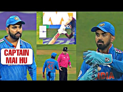 Rohit Sharma shocked when Kl Rahul directly took the DRS in BhavsSri Match | CWC 2023