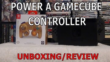 PowerA Gold Gamecube Wireless Controller Unboxing/Review