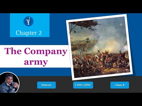 The Company army Class8 History Chapter-2 | JIGYASA GYAN VIGYAN
