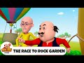 The race to rock garden  motu patlu funny cartoon     full ep 16  motupatlutvshow2024