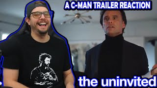 The Uninvited - Trailer Reaction | WALTON GOGGINS | PEDRO PASCAL
#theuninvited #pedropascal #waltongoggins
THE UNINVITED TRAILER REACTION CHAPTER MARKERS
00:00:09 - Pre-Trailer Reaction Thoughts
00:03:01 - Start Of Trailer Reaction
00:05:36 - Immediate Thoughts
Twitter: @Cinema_Sitdown (https://twitter.com/Cinema_Sitdown)
Insta: @Cinema_Sitdown (https://instagram.com/cinema_sitdown)
Whats up everybody! C-Man back with another trailer reaction just for you! Comedies feel few and far between these days, so even if this one is more of a dramaedy, I must say Im excited for anything that going to bring the laughs (as well as the heart) and this movie seems to have both! So pull up a chair, take a seat as we dive into the official trailer for The Uninvited! The Uninvited - Trailer Reaction | WALTON GOGGINS | PEDRO PASCAL