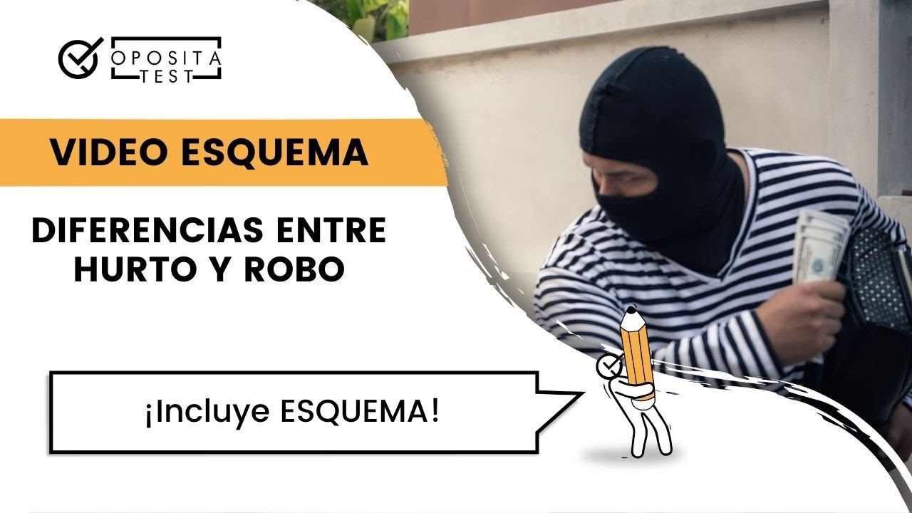 🕵️‍♀️ Diferencias entre HURTO y ROBO