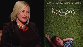 Patricia Arquette interview - Boyhood (2014) HD