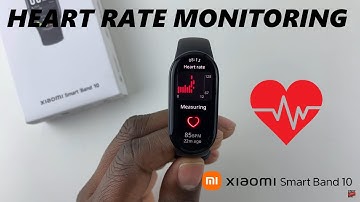 Xiaomi Smart Band 10: How To Enable Continuous Heart Rate monitoring