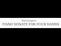 Piano Sonata for Four hands. - YouTube