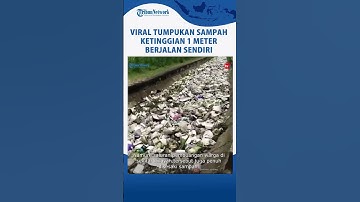 Ngeri! Viral Tumpukan Sampah Berjalan Sendiri di Sulbar, Ketinggian capai 1 Meter