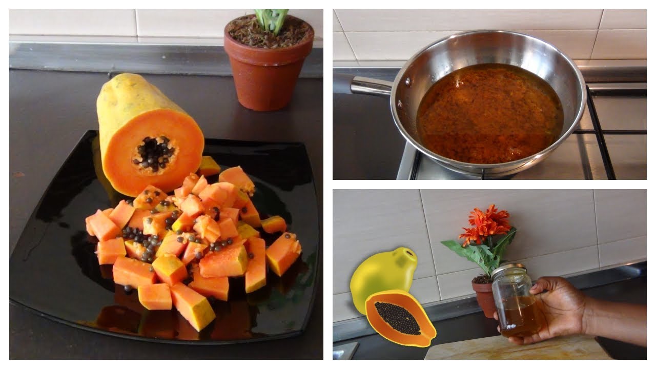 DIY Get Spotless Skin & Quick Hair Growth PAPAYA Oil