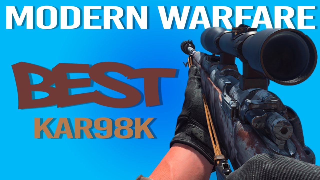 KAR98K BEST SETUP! CALL OF DUTY WARZONE (WITH HIGHLIGHTS) YouTube