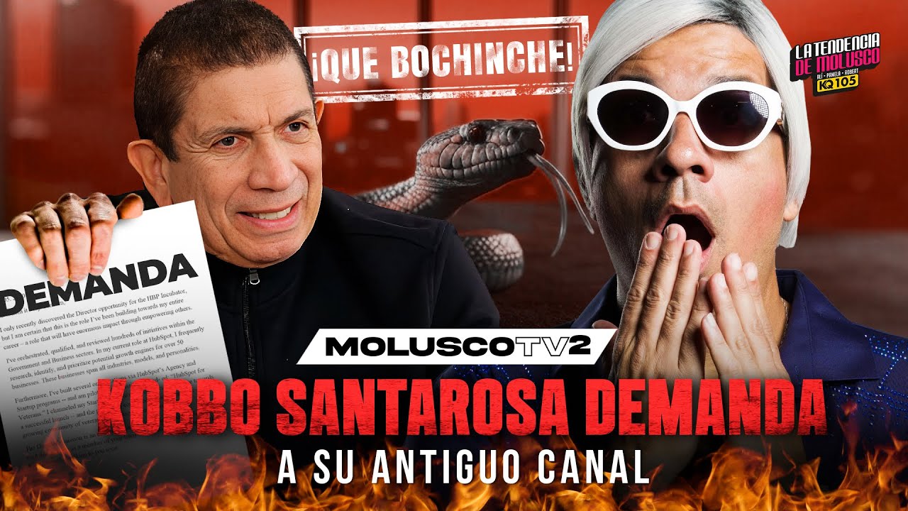 Kobbo Santarosa demanda a su antiguo canal. Yoyo Ferran/ La Tendencia de Molusco KQ105