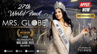 Mrs. Globe 2023 Finals