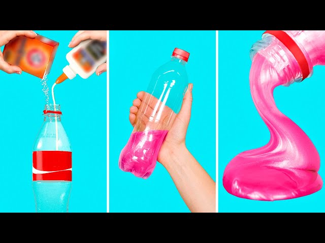 Super Fast Slime Recipe! DIY 30 SECONDS Bottle Slime 