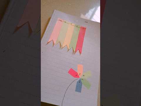 let's try something new with book mark sticky notes #shorts #youtubeshorts #art