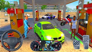 UBER 자동차 운전사 2X 속도 운전 재미있는 주유소 Taxi Sim 2020 3D 시뮬레이터 게임 안드로이드 게임 플레이 screenshot 3