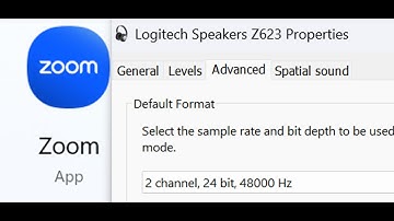 Fix No Sound/Audio Issue On Logitech Z623 When Using Zoom App In Windows PC