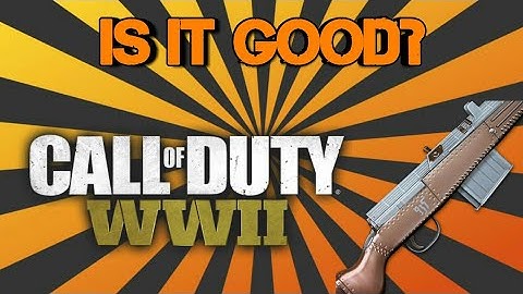 COD WW2 IS IT GOOD?  - Automaton (DLC Weapon Review)