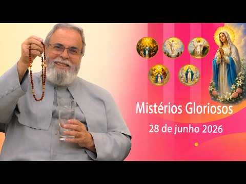Terço de Aparecida com Pe. Antonio Maria - 28 de junho 2026 [Mistérios Gloriosos]