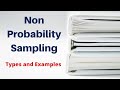 Non Probability Sampling and Types | Sampling Techniques in Hindi / Urdu | Research Methodology