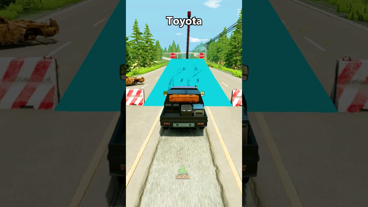 Cars vs Hammer Shot🚗 