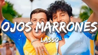 Lasso - Ojos Marrones | Christian Nodal, Bad Bunny, Tito Silva (Letra/Lyrics)