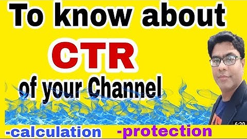 How To Check CTR on YouTube Channel in Google Adsense Bangla ।। How To Check CTR in Google Adsense