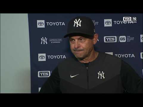 Aaron Boone on team effort in series sweep vs. Orioles