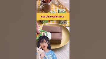 LÀM BÁNH TỪ SỮA MILO #tranvyvy #shorts