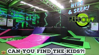 Hide & Seek at Flipout Preston!  Trying to find the kids at Flip Out Trampoline Park!