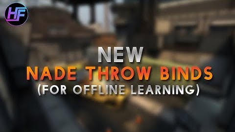 How To Use The New Nade Throw Commands (For Offline Learning) CSGO