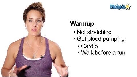 Why You Should Warm Up and Cool Down