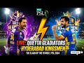 Quetta Gladiators vs Hyderabad Kingsmen