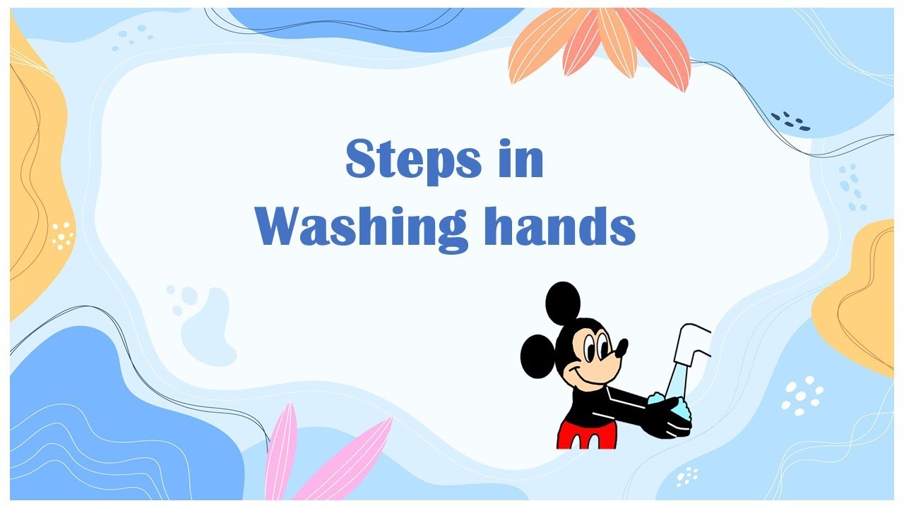 Steps in Washing the Hands | Teaching Kids how to "Wash Your Hands ...