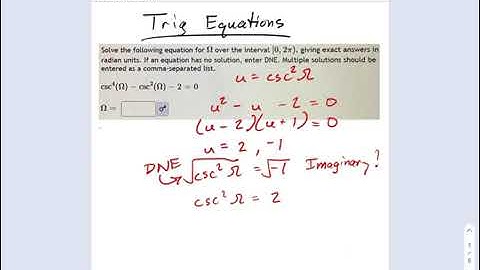 SM3.10.24 - Solving Reciprocal Trig Equations
