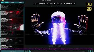3D Visuals PACK 253 -  13 Visuals