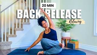 20 Min Back Release | Gentle Somatic Stretch for Women Over 40