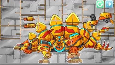 Chơi Game Trí Tuệ Xếp Hình | Game Lắp Ráp Robot Stego | Chơi Game Vui 24h