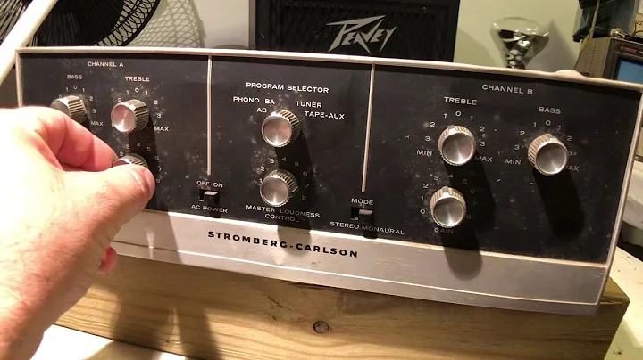 Stromberg-Carlso...  stereo tube amp