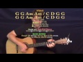 Blue Ain't Your Color (Keith Urban) Guitar Lesson Chord Chart - G Am C D Em