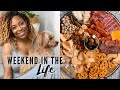 WEEKEND IN THE LIFE VLOG |SELF CARE, HOSTING FRIENDS &amp; MORE| LIA LAVON