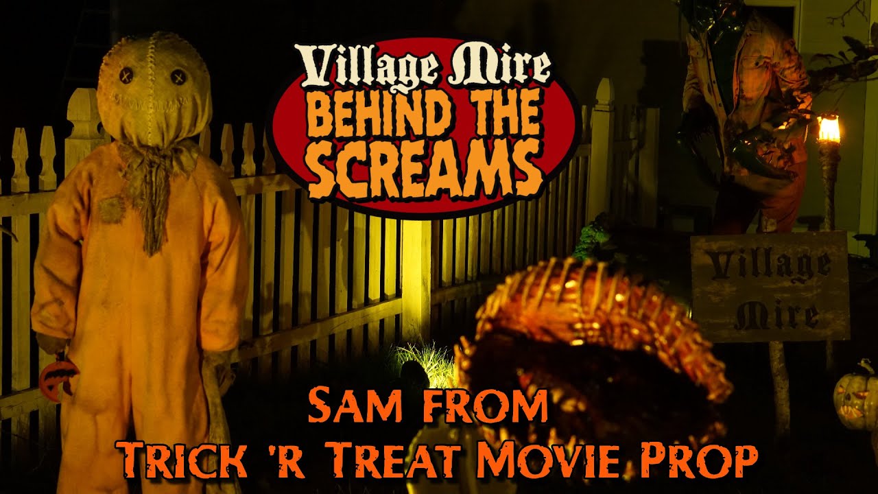 Sam from Trick 'r Treat Movie Halloween Prop #homehaunt #yardhaunt #halloweenprops #trickrtreat