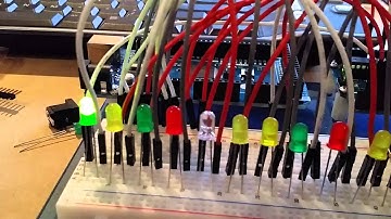 Controled led bargraph display