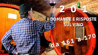 201 Domande e Risposte sul Vino ecco le domande da 161 a 170 | Tutorial Vino