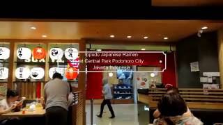 Ippudo Japanese Ramen At Central Park Podomoro City Jakarta Indonesia